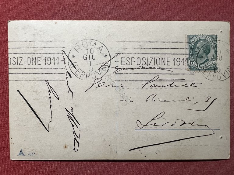 Cartolina Commemorativa - Napoléon Bonaparte - 1911