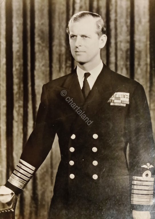 Cartolina Commemorativa - Principe Filippo di Edimburgo - 1959