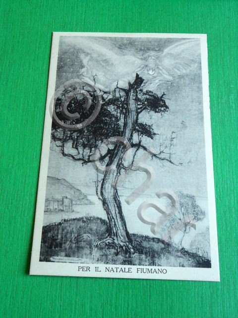 Cartolina Commemorativa del Natale Fiumano - Pro bimbi di Fiume …