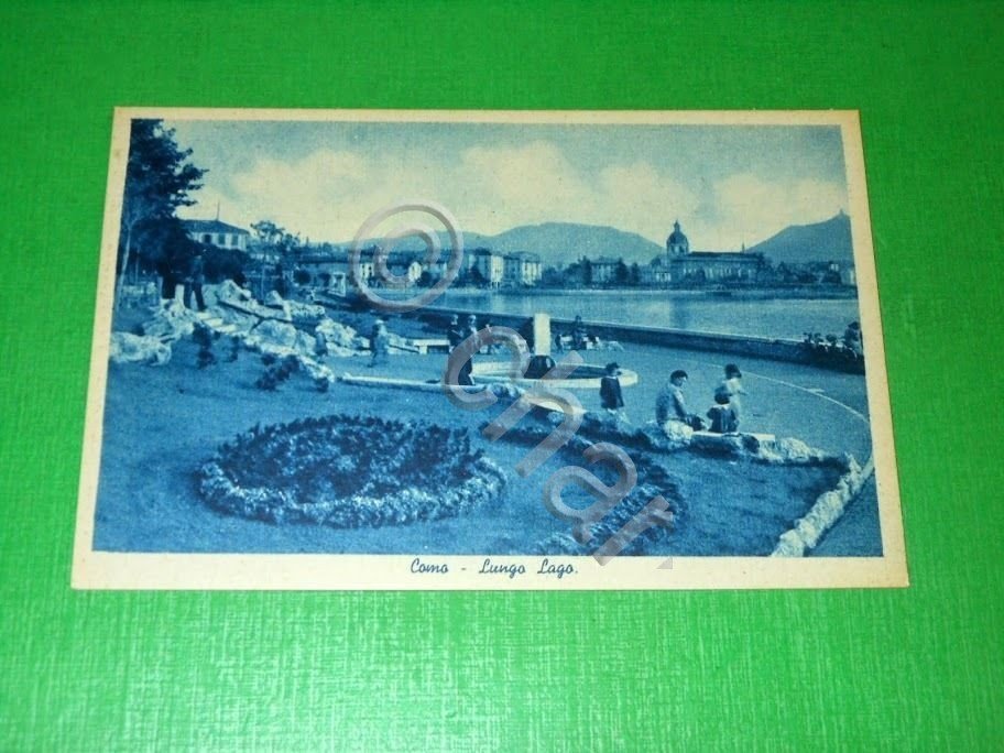 Cartolina Como - Lungo Lago 1940 ca.