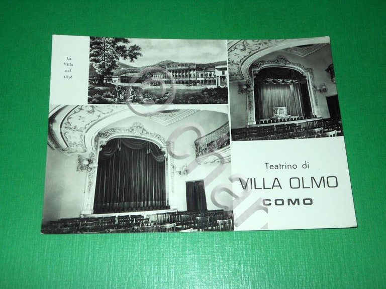 Cartolina Como - Teatrino di Villa Olmo 1960 ca | Immagine Gallery 2