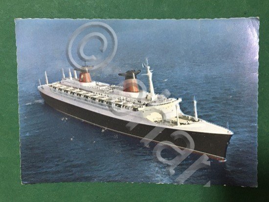 Cartolina Compagnie Generale Transatlantique - French Line - France - …