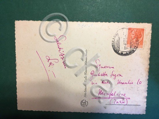 Cartolina Conegliano - Nuovi Palazzi Della Telve e Poste Telegrafi …