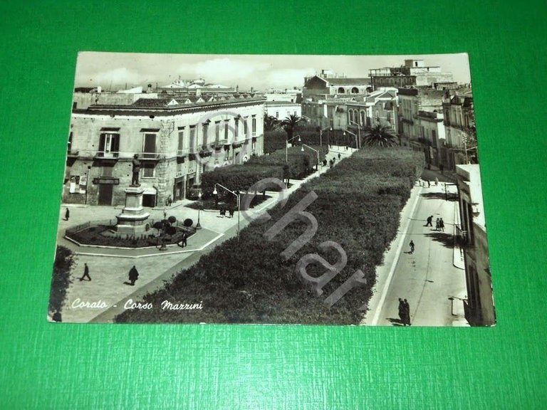 Cartolina Corato - Corso Mazzini 1962