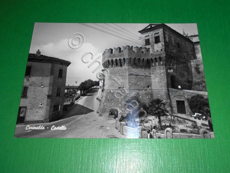 Cartolina Corinaldo - Castello 1955 ca