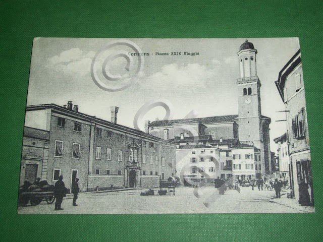 Cartolina Cormons - Piazza XXIV Maggio 1917 | Immagine Gallery 2