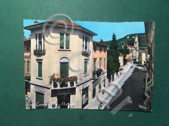 Cartolina Cormons - Via Matteotti -- 1961 | Immagine Gallery 3