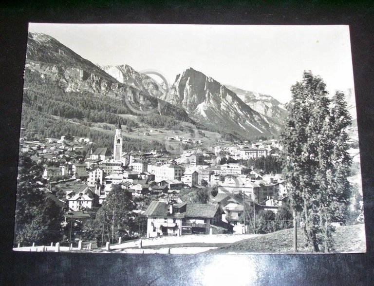 Cartolina Cortina - Panorama generale 1954