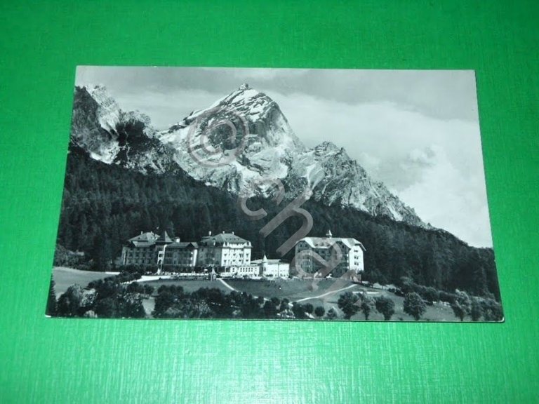 Cartolina Cortina d'Ampezzo - Miramonti Majestic Hotel 1962.
