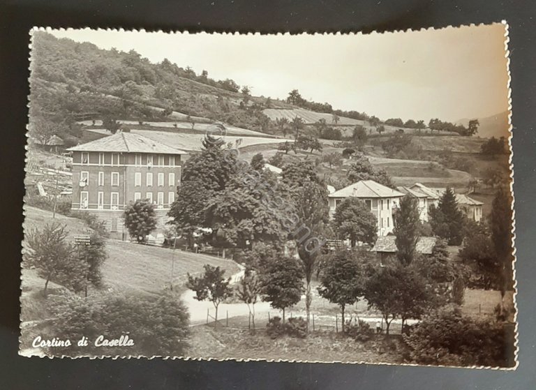 Cartolina Cortino di Casella - 1953