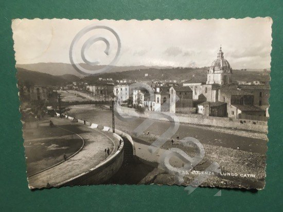 Cartolina Cosenza - Lungo Catri - 1941