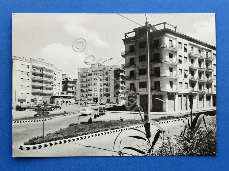 Cartolina Cosenza - Piazza Loreto - 1960 ca..