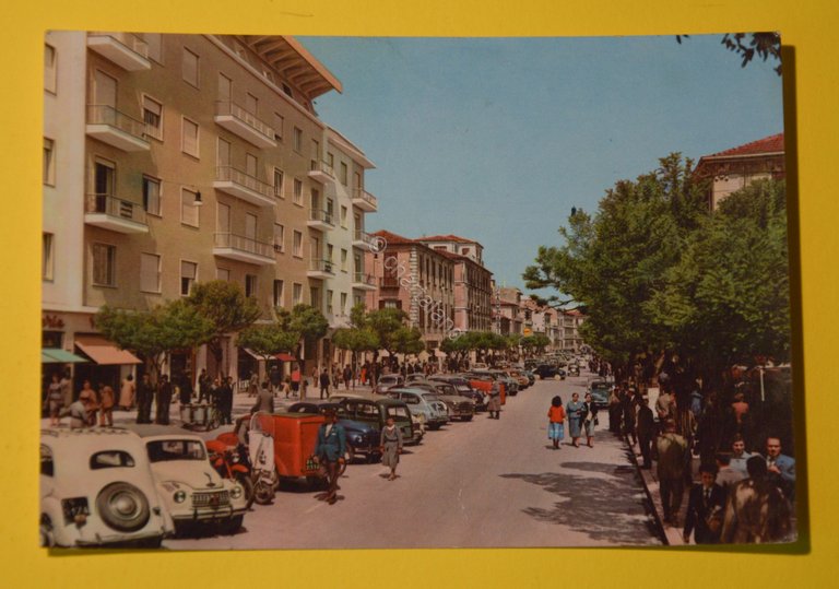 Cartolina Cosenza Corso Mazzini 1950