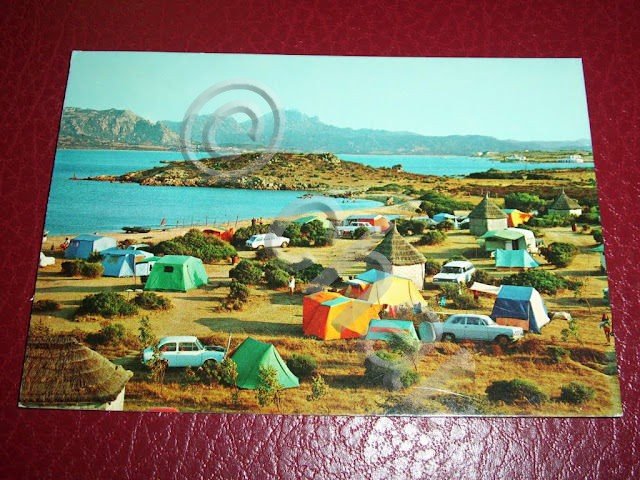Cartolina Costa Smeralda - Isuledda 1968.