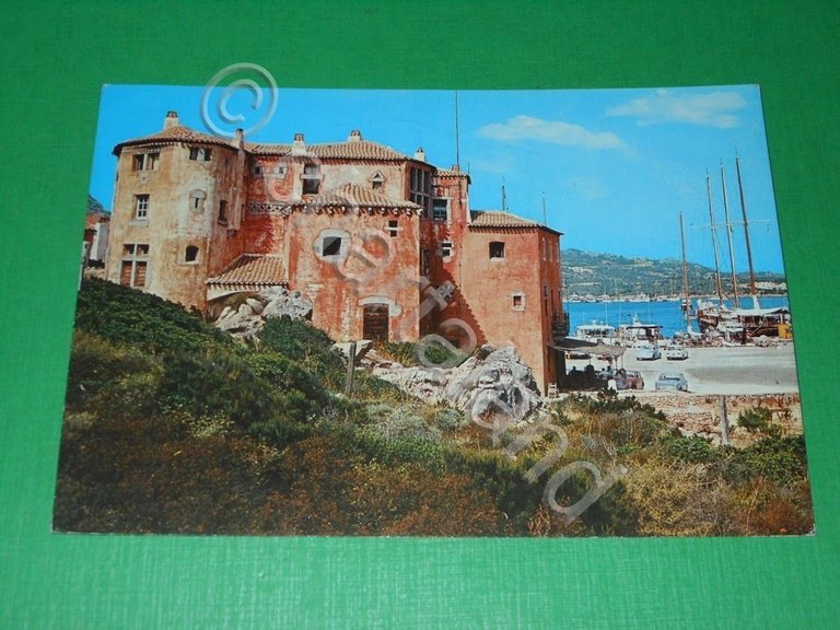 Cartolina Costa Smeralda - Porto Cervo - Particolare 1976.