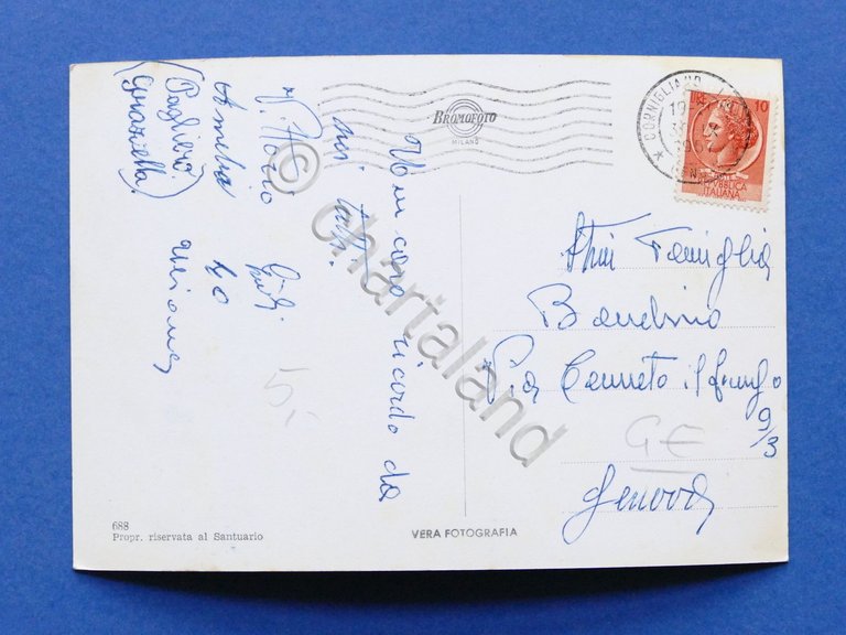 Cartolina Costumi - Genova- Cornigliano - Pacciugo e Pacciuga - …