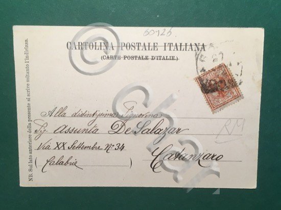 Cartolina Costumi Di Ciociari - 1927