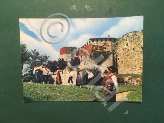 Cartolina Costumi Friulani - Gorizia - Il Castello - 1961