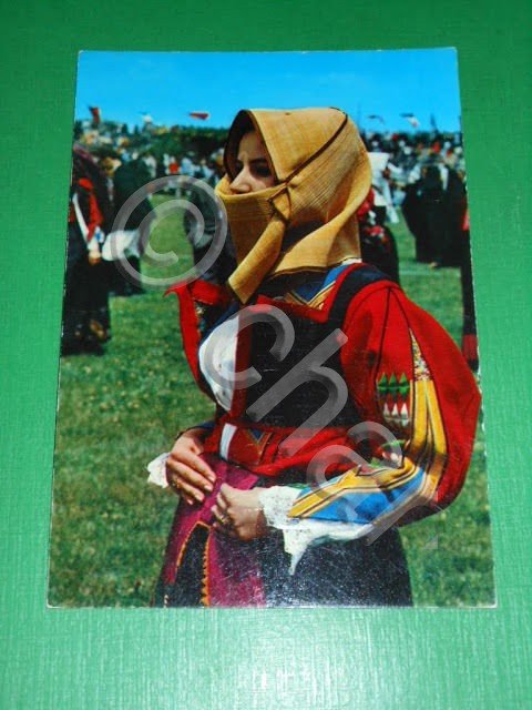 Cartolina Costumi Sardi - Costume di Orgosolo 1965 ca.