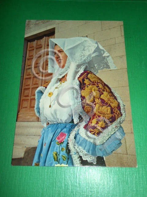 Cartolina Costumi Sardi - Costume di Sennori ( Sassari ) …