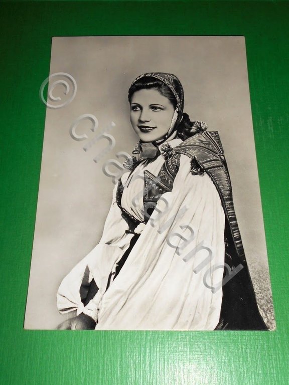 Cartolina Costumi Sardi - Desulo 1960 ca