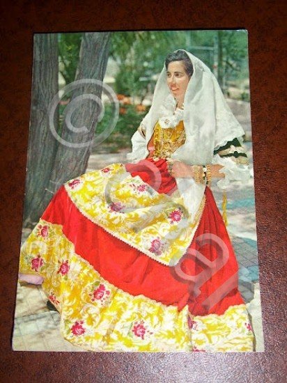 Cartolina Costumi Sardi - QUARTU S. ELENA 1960 ca | Immagine Gallery 2