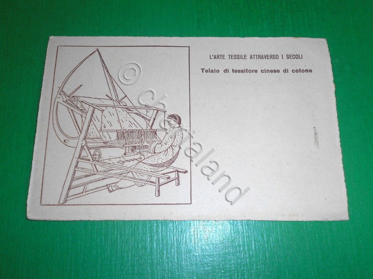 Cartolina Cotonificio G. Milani ( Busto Arsizio ) - Tessitore …