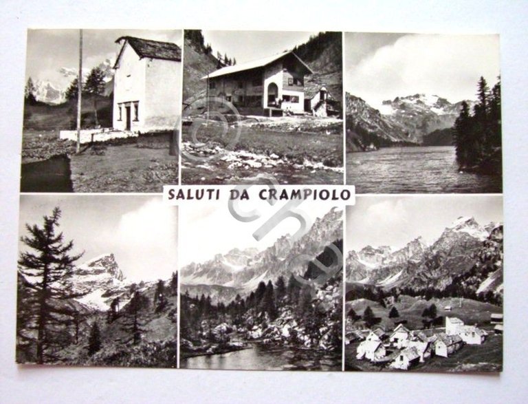 Cartolina Crampiolo ( Baceno ) - Vedute diverse 1970