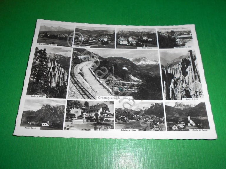 Cartolina Cremagliera del Renon e altre vedute - Renon ( … | Immagine Gallery 2