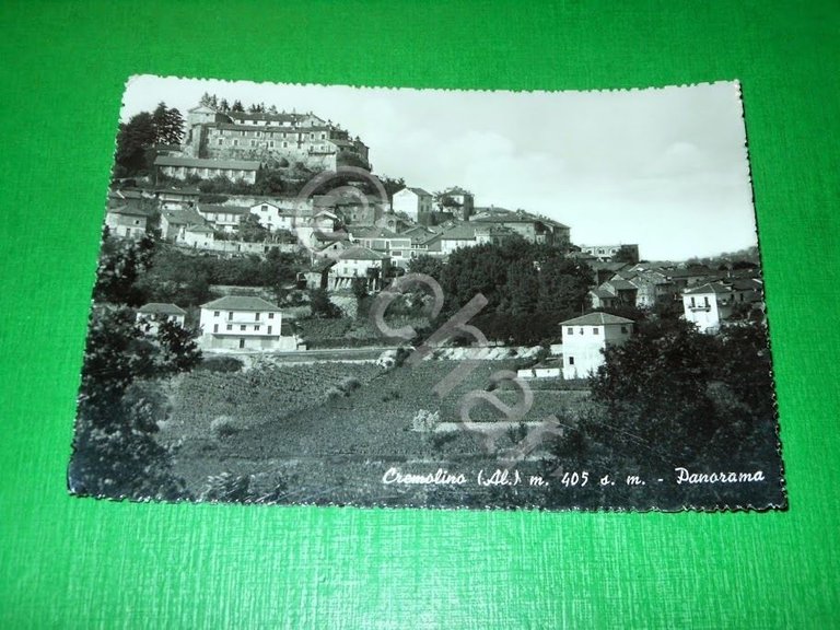 Cartolina Cremolino - Panorama 1958
