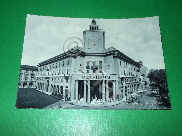 Cartolina Cremona - La Galleria 1955 ca