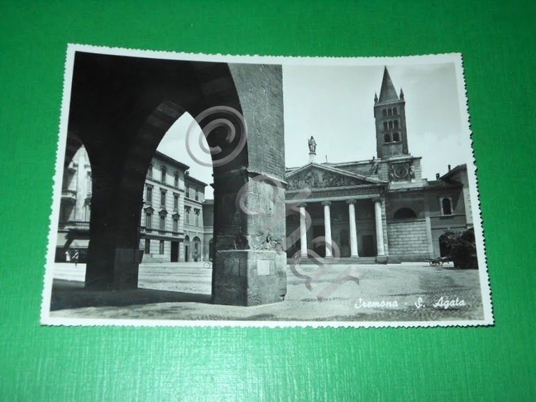 Cartolina Cremona - S. Agata 1940 ca