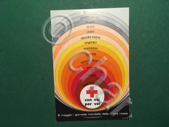 Cartolina Croce Rossa Italiana - Con Voi Per Voi - …