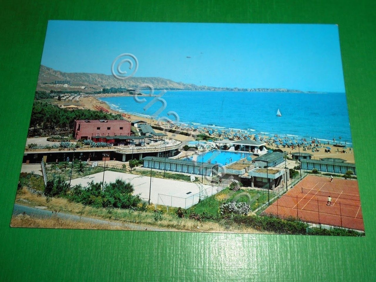 Cartolina Crotone - Lido Casarossa 1965 ca.