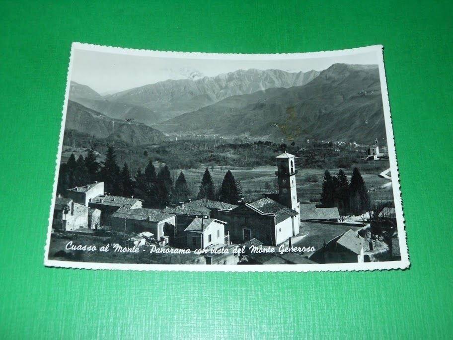 Cartolina Cuasso al Monte - Panorama con vista del Monte …