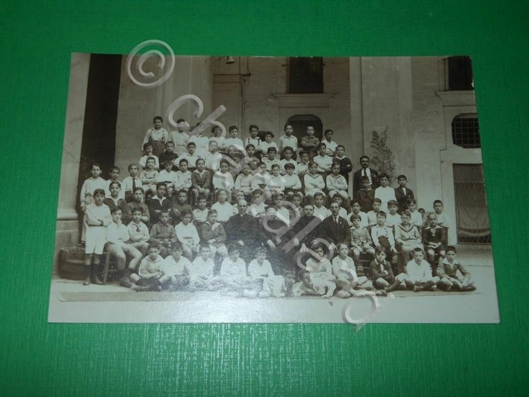 Cartolina Cuneo - Foto di classe 1930 ca.