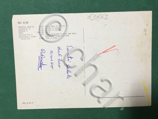 Cartolina DC 5 62 - Apertura Alare 45 23 - …