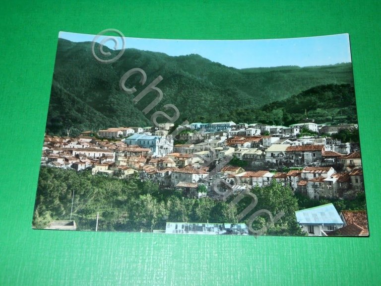 Cartolina Delianuova ( Reggio Calabria ) - Panorama 1955 ca