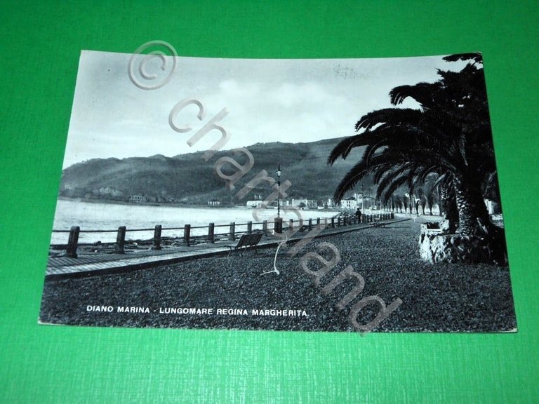 Cartolina Diano Marina - Lungomare Regina Margherita 1941 n. 1.