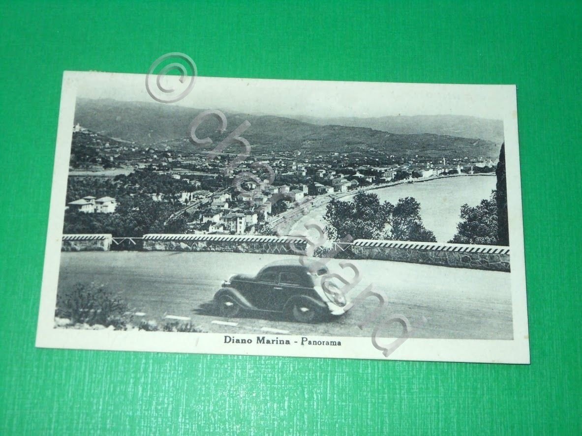 Cartolina Diano Marina - Panorama 1950.