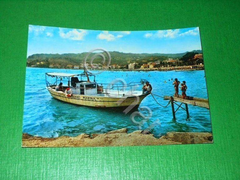 Cartolina Diano Marina - Scorcio panoramico 1964.