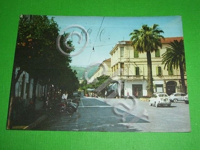Cartolina Diano Marina - Viale degli Aranci 1969.