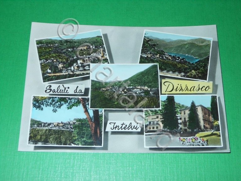 Cartolina Dizzasco ( Como ) - Vedute diverse 1966