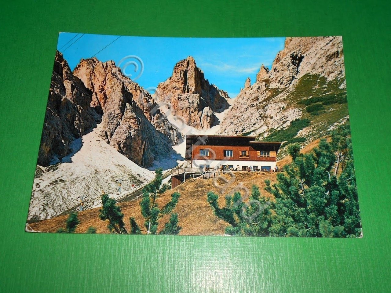 Cartolina Dolomiti - Cortina - Rifugio Son Forca al Monte …