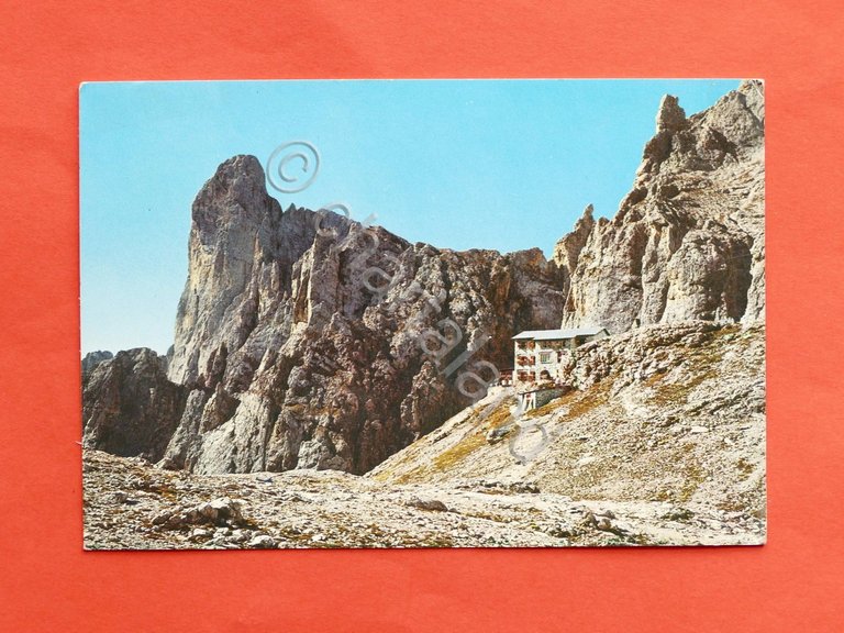 Cartolina Dolomiti - Pale di S. Martino - Rifugio Pradidali … | Immagine Gallery 2