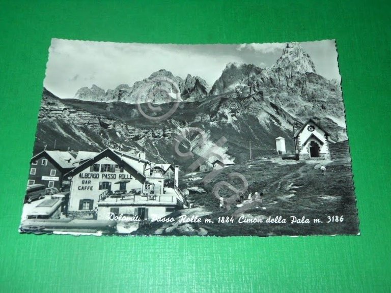 Cartolina Dolomiti - Passo Rolle - Cimon della Pala - … | Immagine Gallery 2