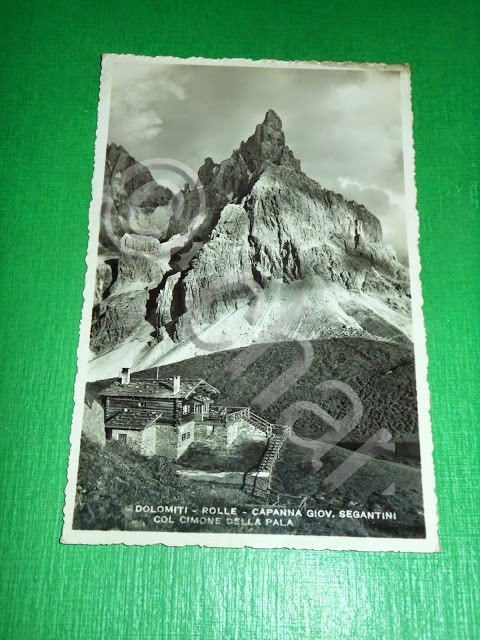 Cartolina Dolomiti - Rolle - Capanna Giovanni Segantini col Cimone … | Immagine Gallery 2
