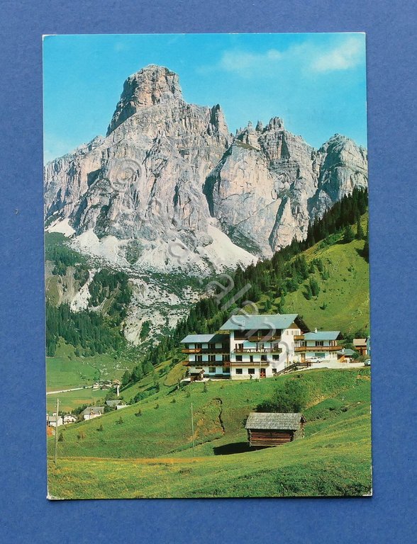 Cartolina Dolomiti - Val Badia - Corvara - Hotel Arlara …