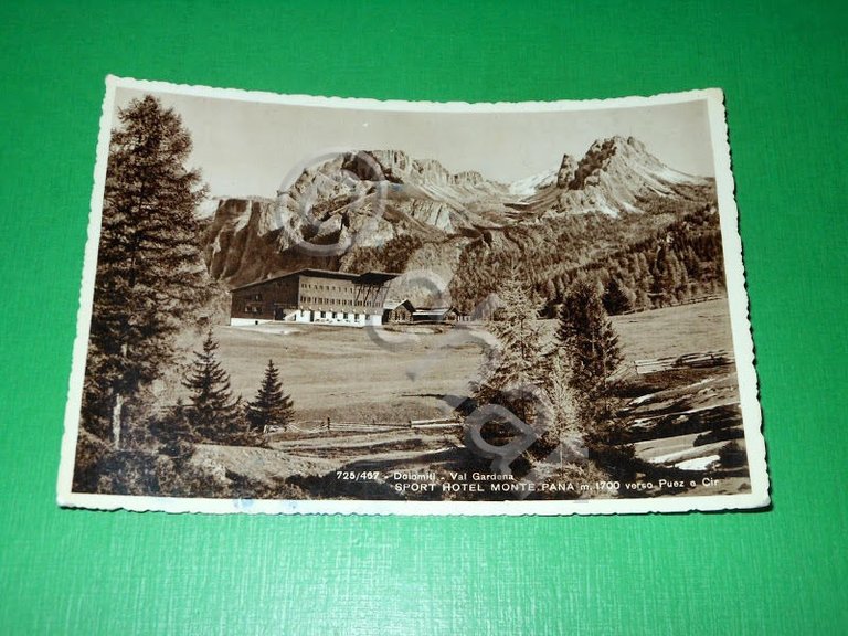 Cartolina Dolomiti - Val Gardena - Sport Hotel Monte Pana … | Immagine Gallery 2