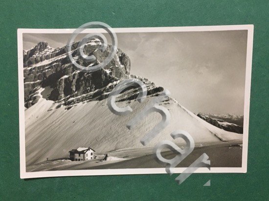 Cartolina Dolomiti di Brenta - D'Inverno - 1930 ca.